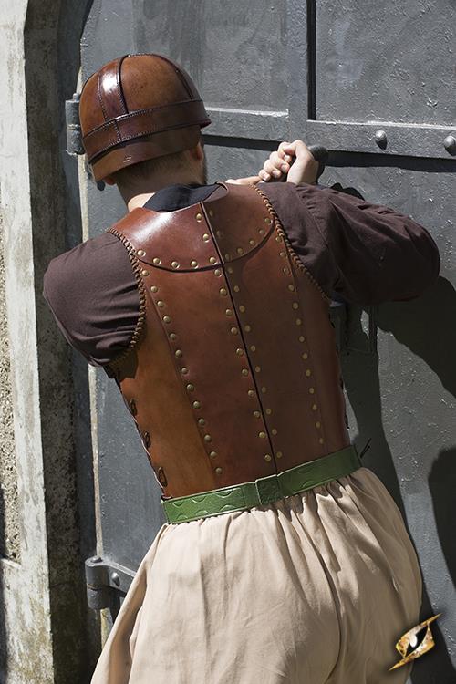 Leather Armour Soldier Brown
