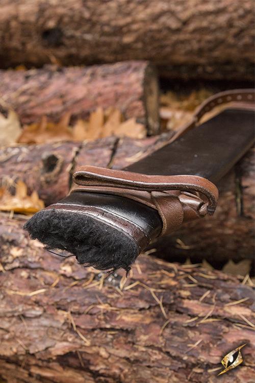 Schwertscheide Medium, schwarz - Rechtshänder