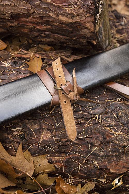 Schwertscheide Medium, schwarz - Rechtshänder