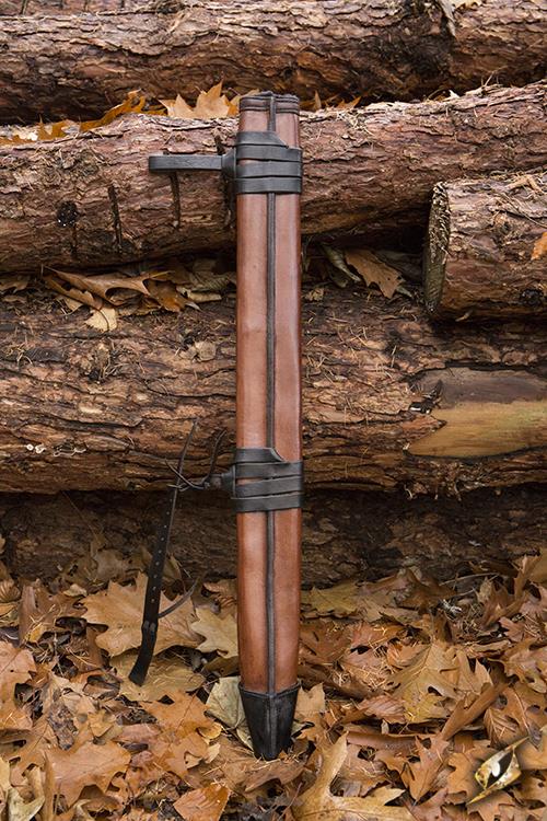 Large Scabbard Right Hand Brown