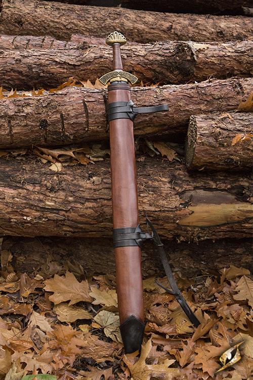 Large Scabbard Right Hand Brown