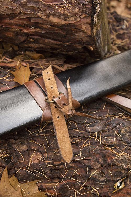 Left Hand Scabbard Large Black