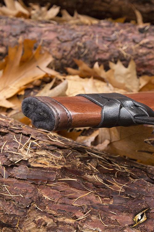 Left Hand Scabbard Large Brown