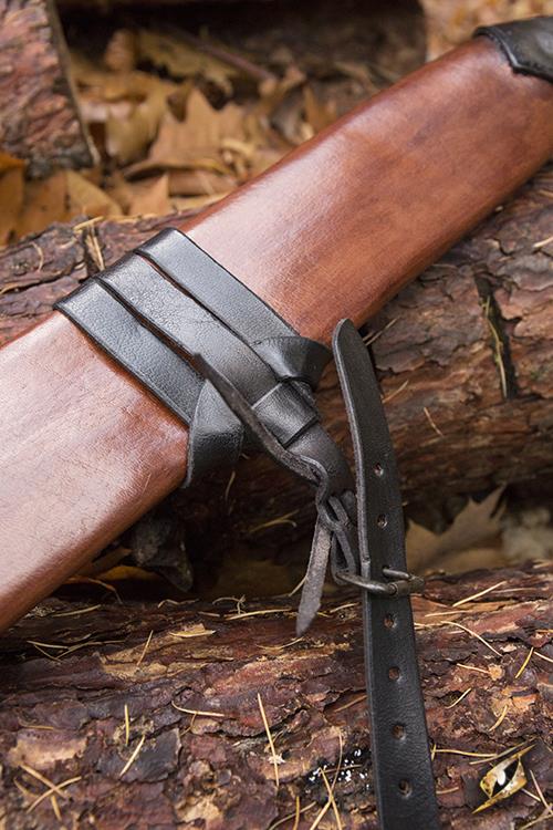 Left Hand Scabbard Large Brown