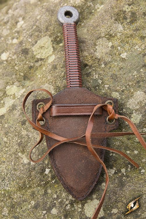 Dolchhalter Kunai, braun