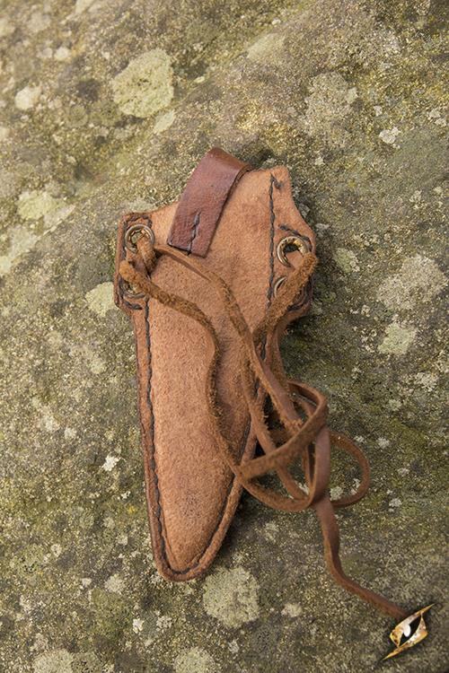 Holder Woodsman (incl. Knife) Brown