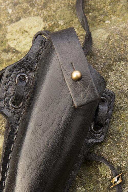 Holder Woodsman (incl. Knife) Black
