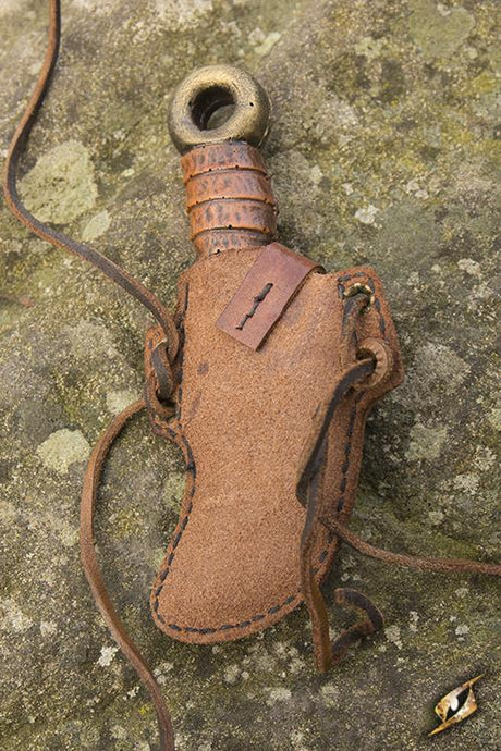 Knife Holder Skinner (incl. Knife) Brown