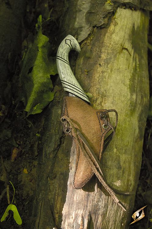 Knife Holder Elven Brown