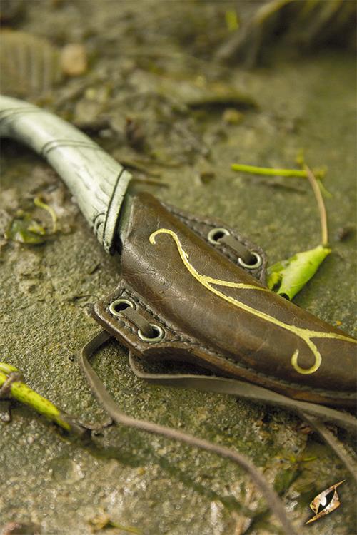 Dolchhalter Elven, braun