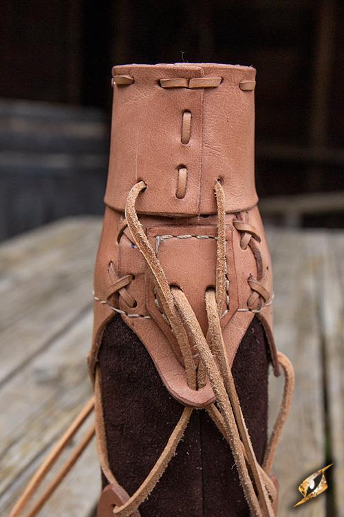 Flaschenhalter geschnürt, natur