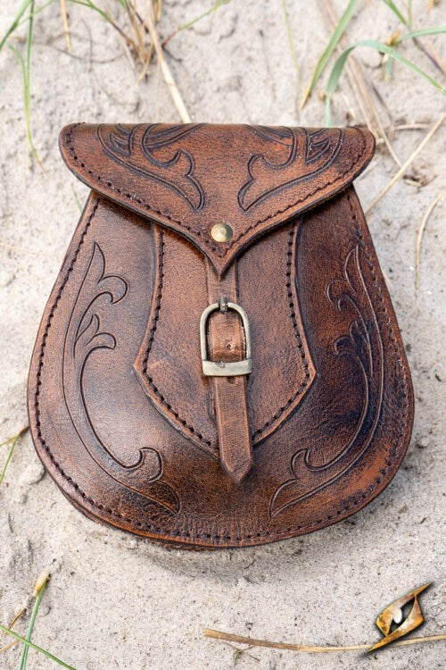 Leather Bag Lorian Brown