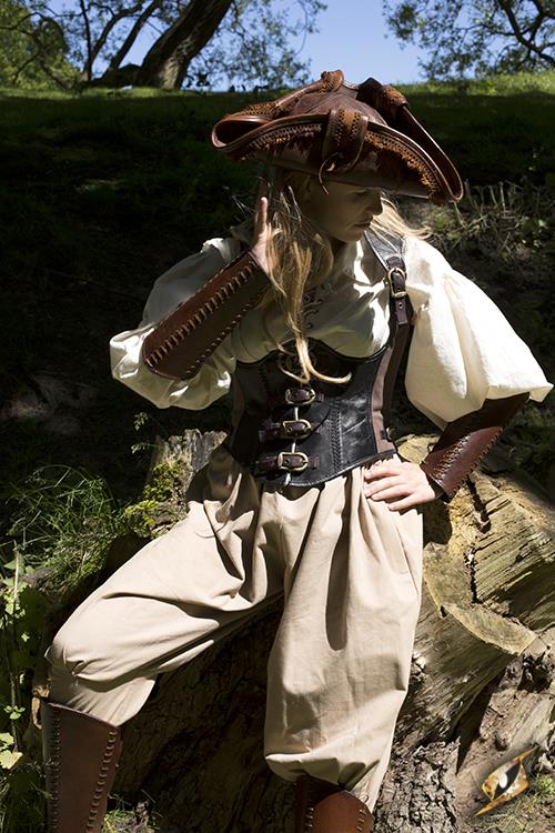 Rogue Corset Brown