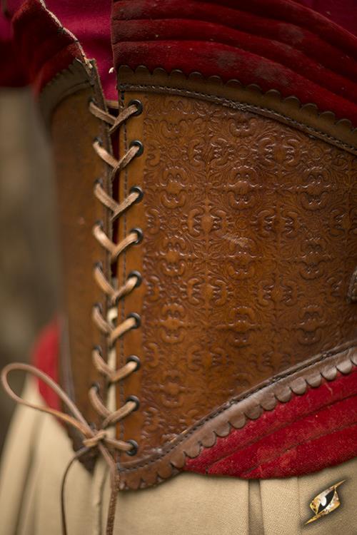 Korsett Margot, dunkelrot