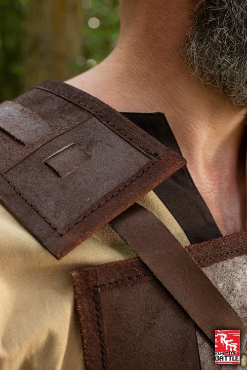 Ready for Battle Leather Armour Fighter Brown