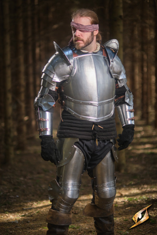 Captain Belt Shield Polished Steel