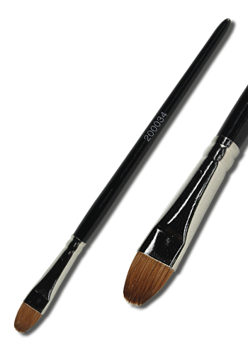 Eyeshadow Brush Size 4, flat, cat's tongue shaped