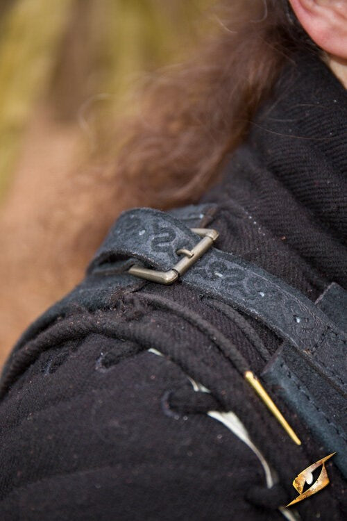 Ranger Torso Rüstung Wildleder Schwarz