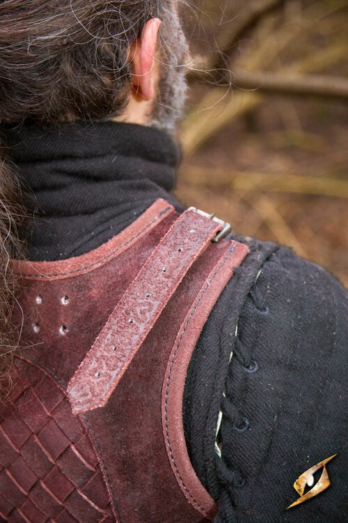 Ranger Torso Rüstung Wildleder Braun