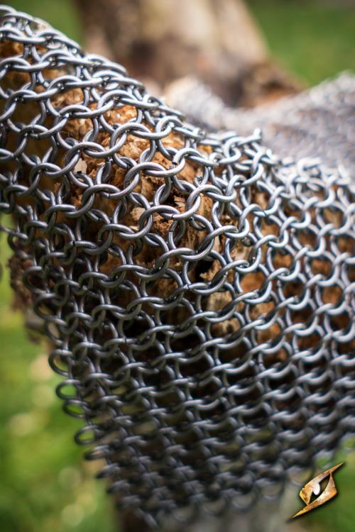 Small Chainmail Sheet Grey