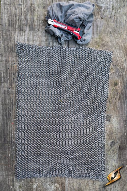 Large Chainmail Sheet Grey