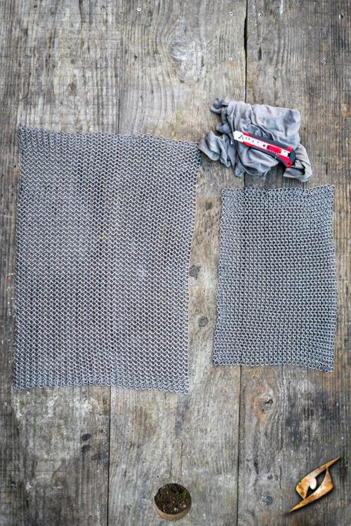 Large Chainmail Sheet Grey
