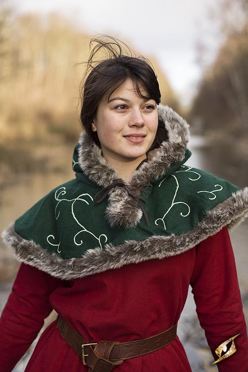 Hood Fur Green