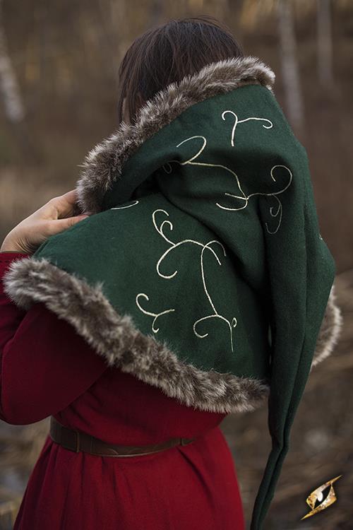 Hood Fur Green