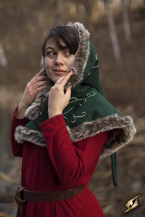 Hood Fur Green