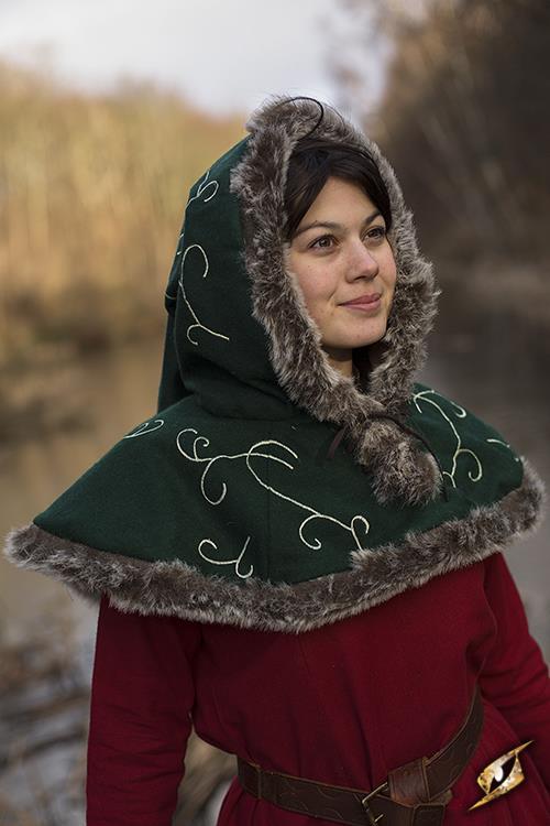 Hood Fur Green