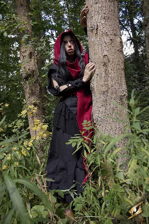 Cowl Altair Dark Red