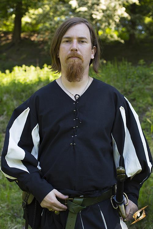 Shirt Landsknecht Black/White