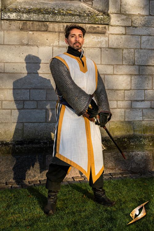 Tabard Clement Weiß/Gelb