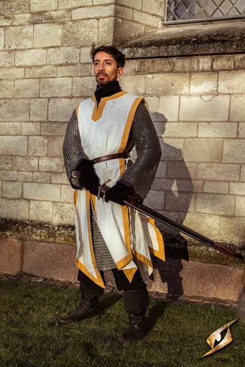 Tabard Clement Weiß/Gelb