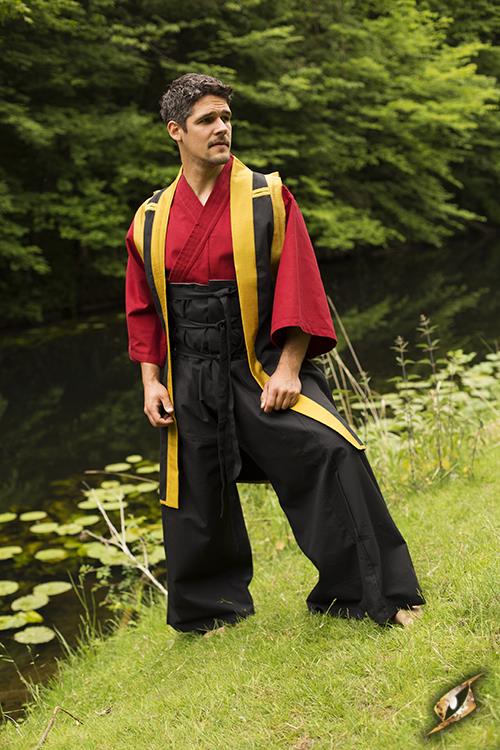 Coat Jin-Baori Black/Gold
