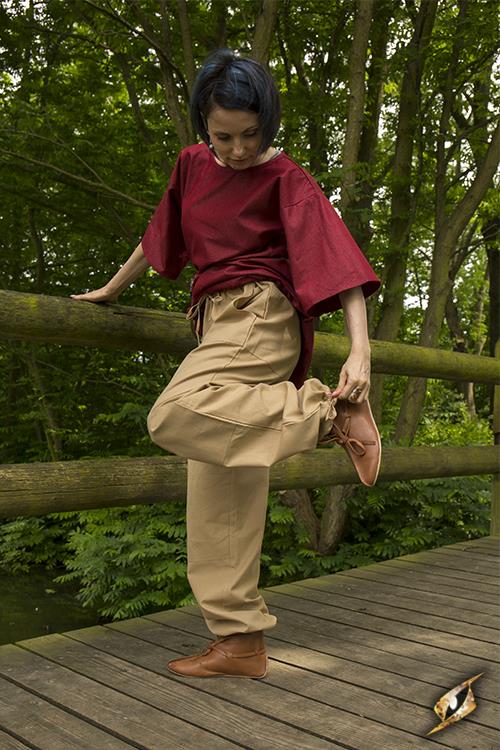 Pants Basic Beige