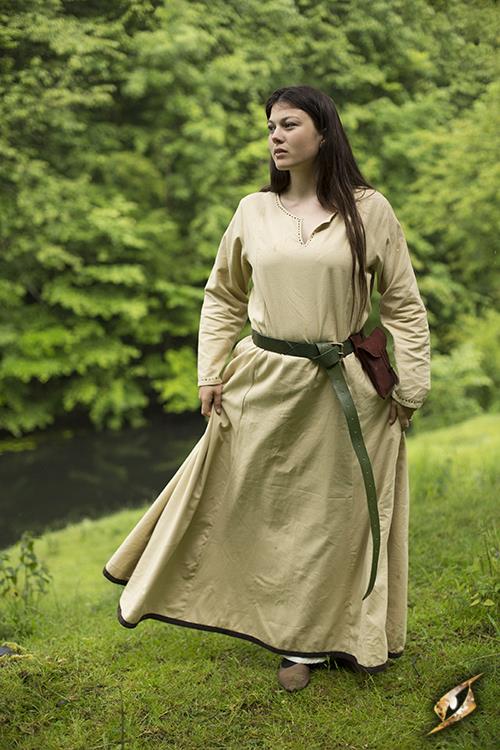 Dress Basic Brown/Beige