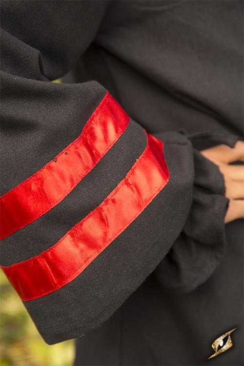 Children's Robe Harry Black/Red