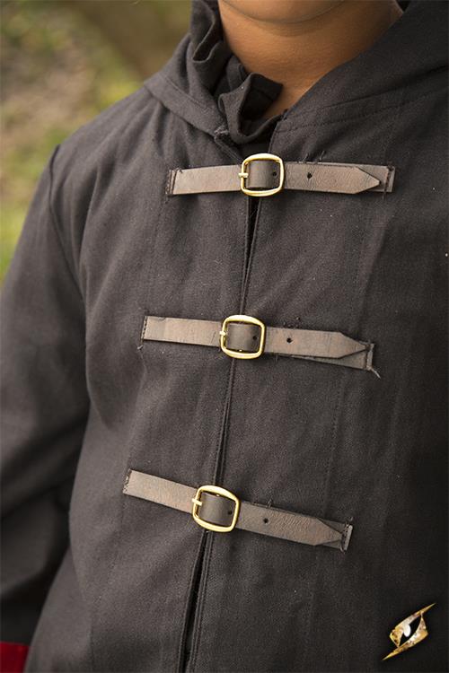 Zauberer Robe Harry, schwarz/rot