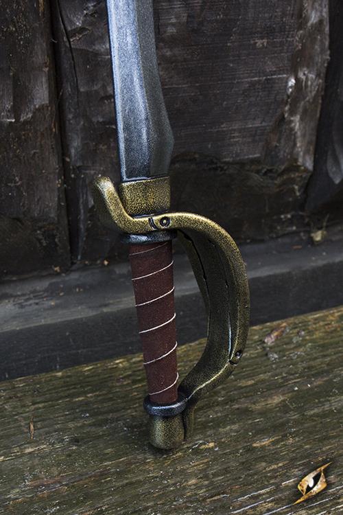 Korsar Entermesser 95 cm Stahl/Gold