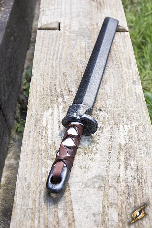 Wakizashi 60 cm Braun/Silber