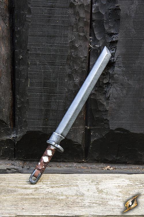 Wakizashi 60 cm Braun/Silber