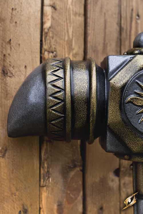 Sonne Hammer 135 cm Stahl/Gold