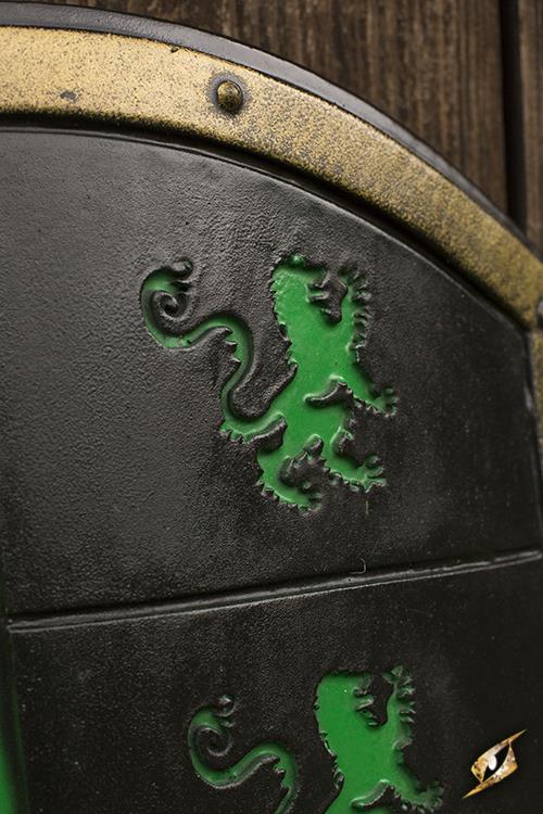 Schild Löwe, grün