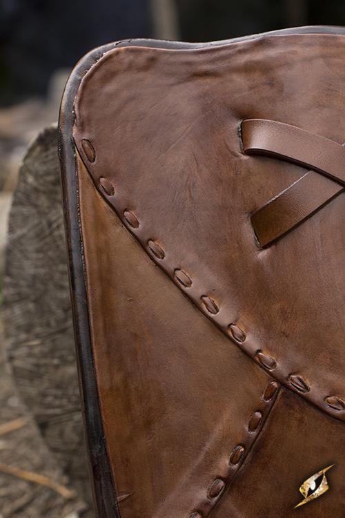 Elven Buckler 48x28 cm Brown