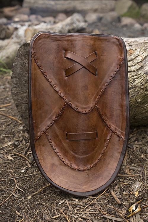 Elven Buckler 48x28 cm Brown