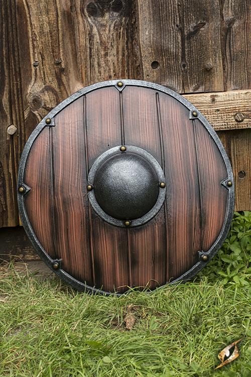 Viking Round Shield ø50 cm Wood/Steel