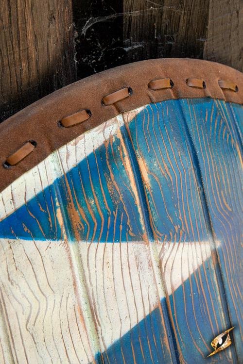 Norman Shield 115x58 cm Blue/White