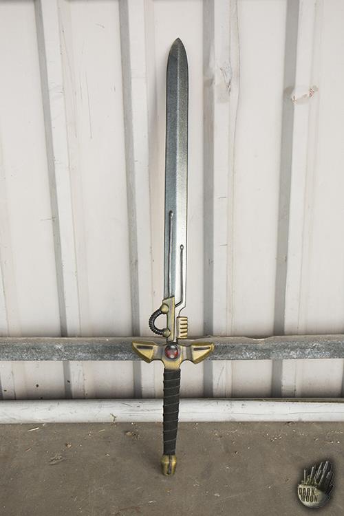 Dark Moon Sword Vibro 105 cm Steel/Gold