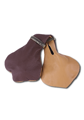 Medieval Money Purse Brown/Desert Beige